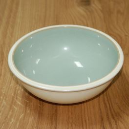 Denby Energy White/Green Soup/Cereal Bowl