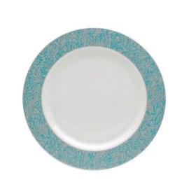 Denby Monsoon Lucille Teal  Dinner Plate