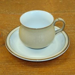 Denby Viceroy  Tea Cup and Saucer